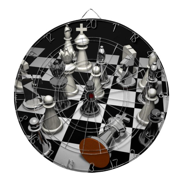 Chess Dartboard (Front)