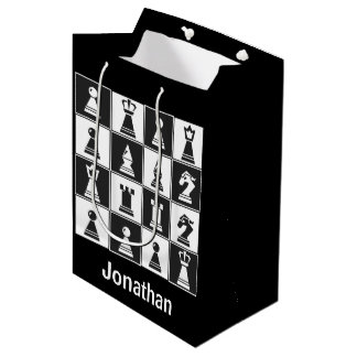 Chess Design Gift Bag