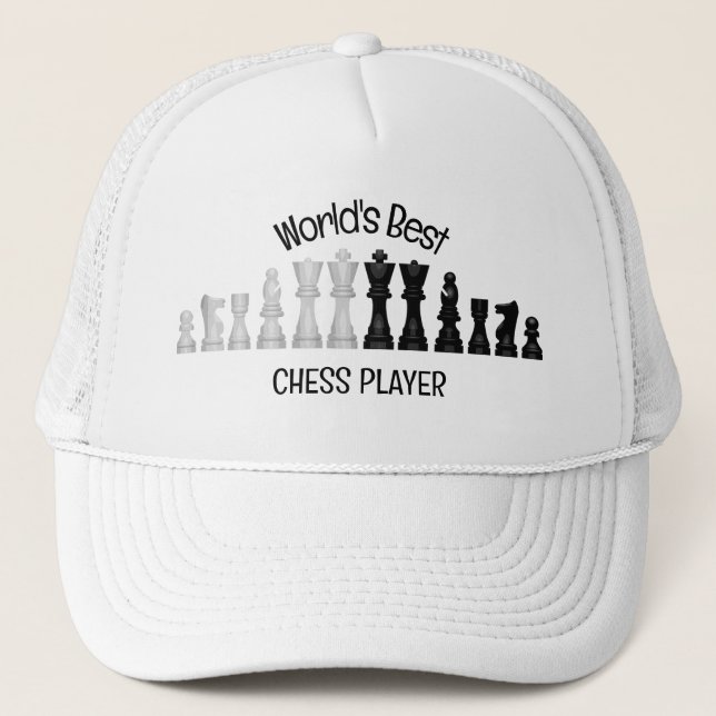 Chess Design Hat (Front)