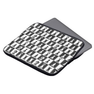 Chess Design Laptop Sleeve