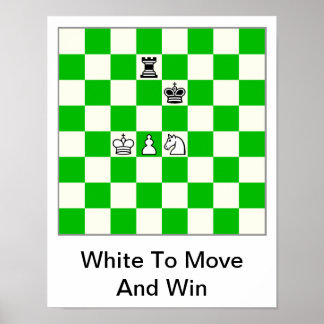 Chess Diagram Poster