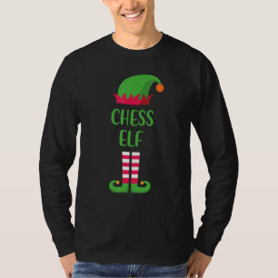 Chess Elf Christmas Family Matching Group Xmas T-Shirt