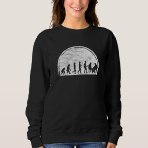 Chess Evolution Board Game Checkmate Chessboard Kn Sweatshirt