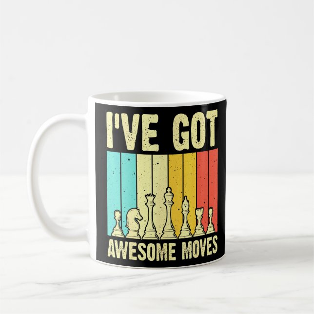 Chess For Chess Player Men Women Kids Chess  Coffee Mug (Left)