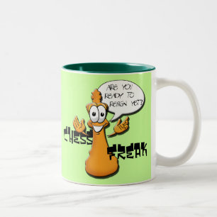 Chess Freak Two-Tone Coffee Mug