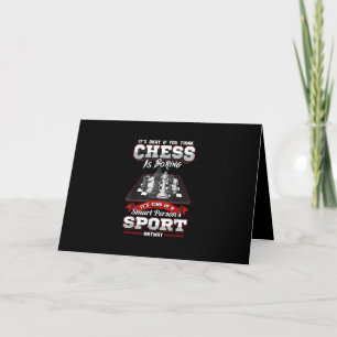 Chess Funny Quotes Humor Sayings Card