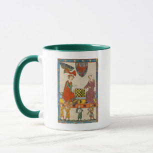 Chess Game 14th Century Codex Manesse Mug