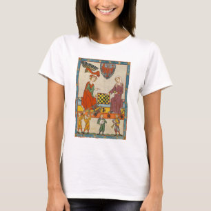 Chess Game 14th Century Codex Manesse T-Shirt