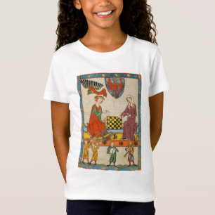 Chess Game 14th Century Codex Manesse T-Shirt
