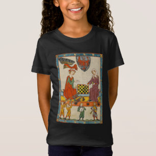 Chess Game 14th Century Codex Manesse T-Shirt
