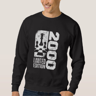 Chess-game 2000 Birthday Chess Pieces Chess-player Sweatshirt