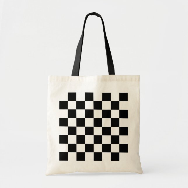 Chess Game Board Tote Bag (Front)