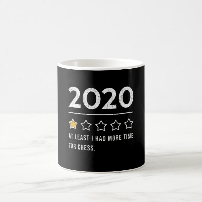 Chess Game Chess Saying 2020 Coffee Mug (Center)