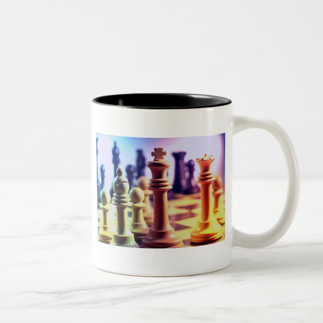 Chess Game Coffee Mug (Right)