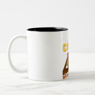 chess game is smart people funny chess player Two-Tone coffee mug