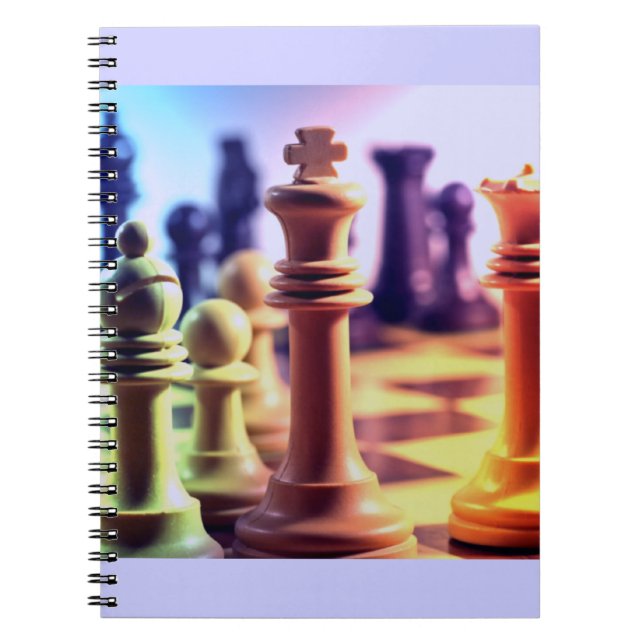 Chess Game  Notebook (Front)