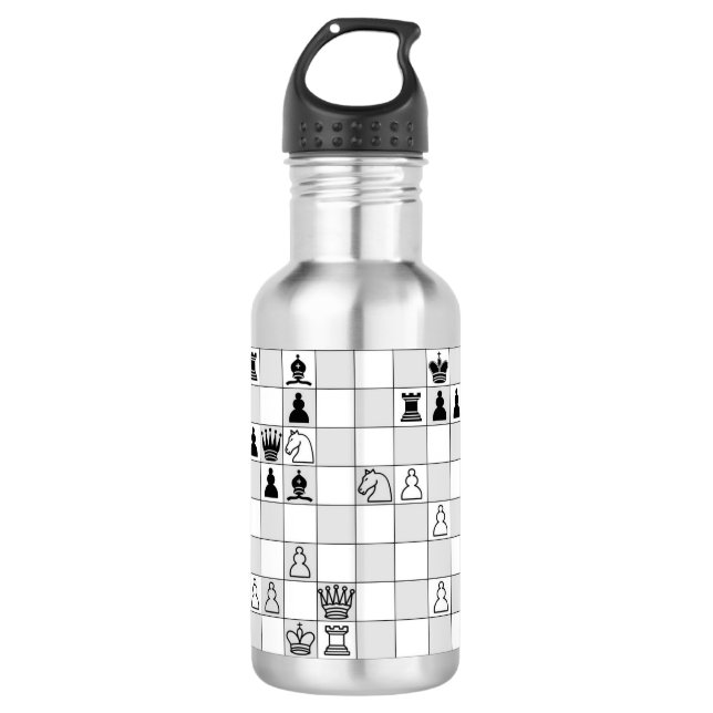 Chess Game One 710 Ml Water Bottle (Front)