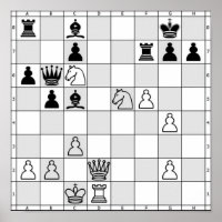 Chess Game Poster One