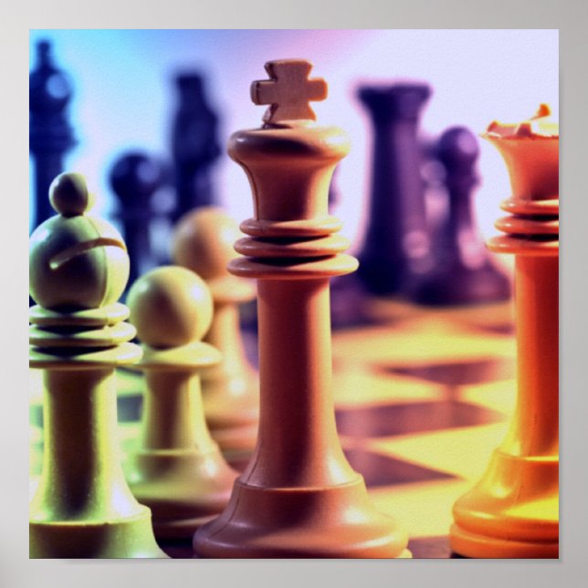 Chess Game Print (Front)