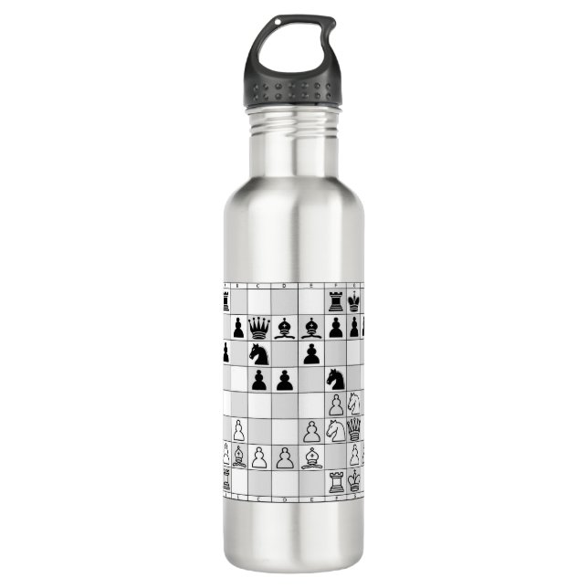Chess Game Ten 710 Ml Water Bottle (Front)