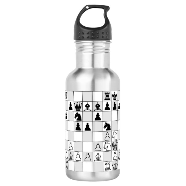 Chess Game Ten 710 Ml Water Bottle (Front)