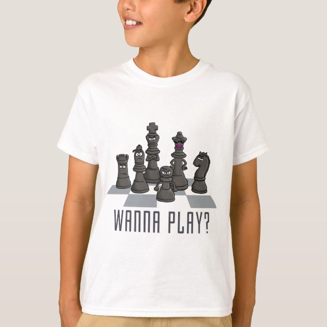 chess gang they just wanna play T-Shirt (Front)