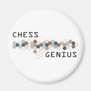 Chess Genius Magnet