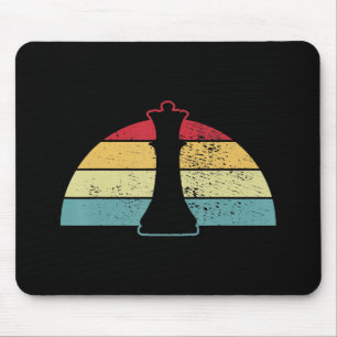 Chess Gift   Chess Video Game Or Food Design Mouse Mat