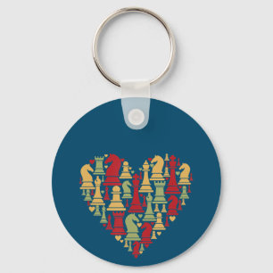 Chess Gift   I Really Love Chess Key Ring