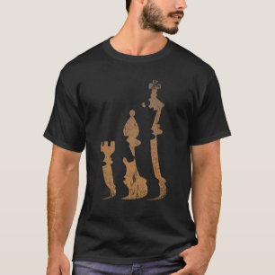 Chess Grandmaster Board Game Chess Pieces Checkmat T-Shirt
