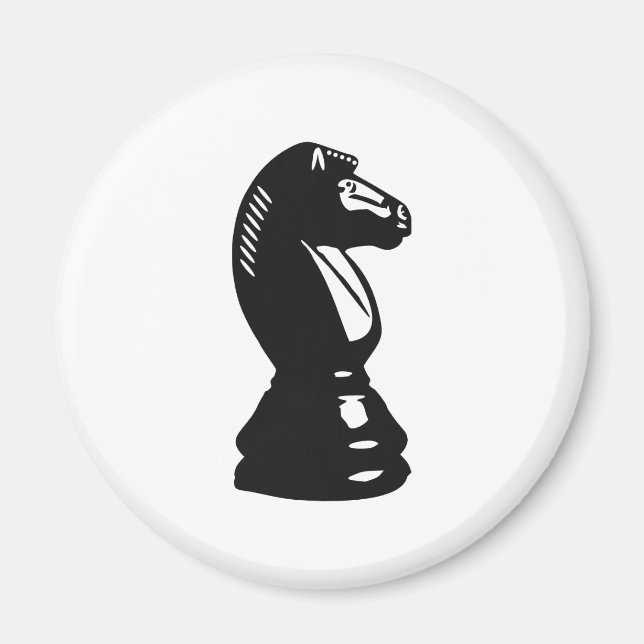 Chess - Horse Magnet (Front)