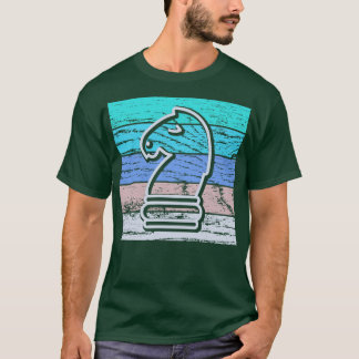 Chess Horse Retro 3 T-Shirt