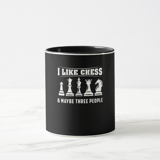 Chess - I Like Chess Mug (Center)