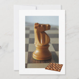 Chess Invitation Card