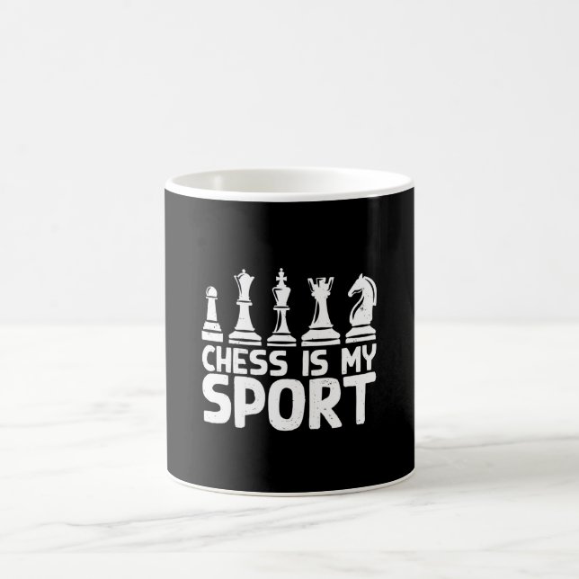 Chess Is My Sport Coffee Mug (Center)