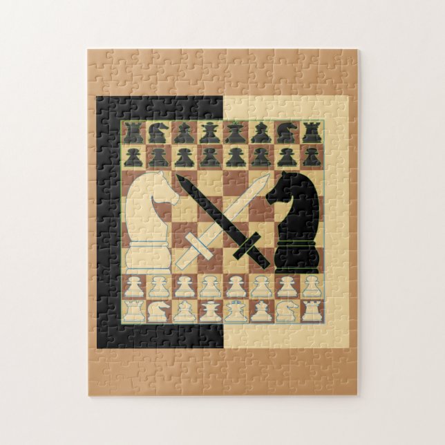 CHESS JIGSAW PUZZLE (Vertical)