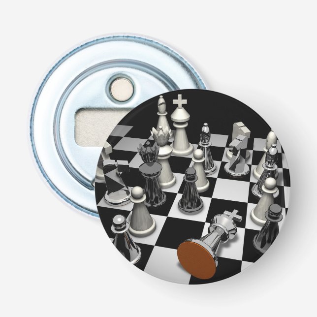 Chess Keychain Bottle Opener (Front)