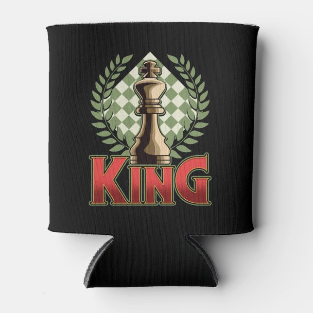 Chess King Can Cooler (Front)