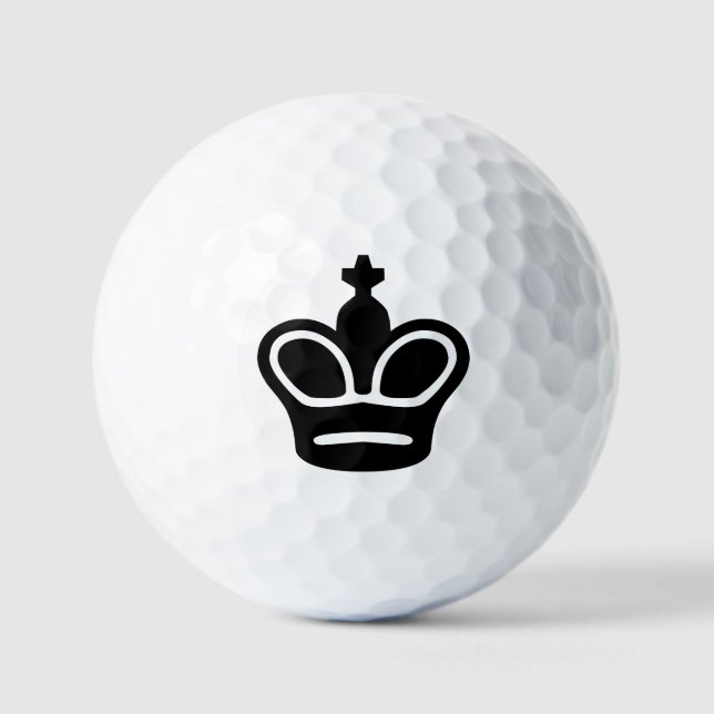 Chess King Golf Balls (Front)