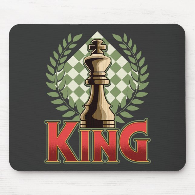 Chess King Mouse Mat (Front)