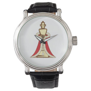 Chess King Piece Watch