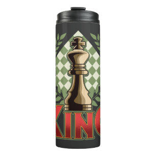 Chess King Thermal Tumbler