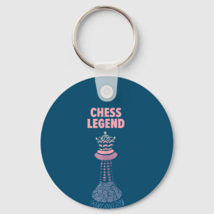 Chess Legend Checkmate Cool Saying Tank Top Key Ring