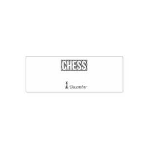 Chess Legends Were Born In December birthday Gift Self-inking Stamp