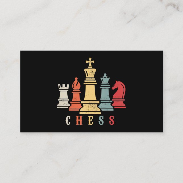 Chess Lover | Chess Set Checkmate Gift Enclosure Card (Front)