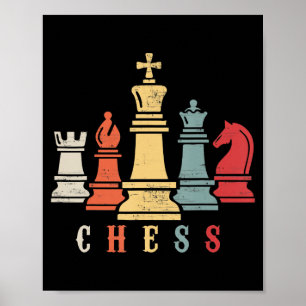 Chess Lover   Chess Set Checkmate Gift Poster