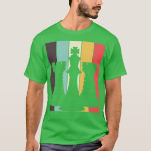 Chess Lover Chessman Retro Board Game Chess T-Shirt