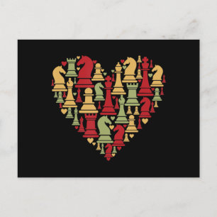 Chess Lover I Really Love Playing Chess Postcard