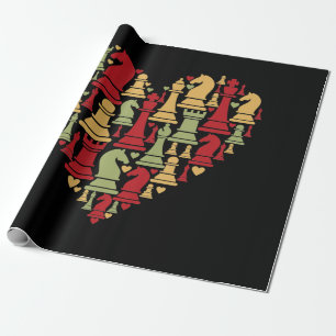 Chess Lover I Really Love Playing Chess Wrapping Paper