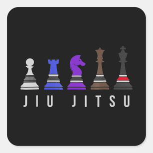 Chess Lover Ive Got Awesome Moves Chess Square Sticker